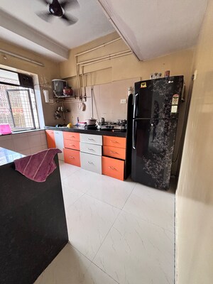 Kitchen in 3 BHK Apartment at Goyal Plaza, Chinchpada – for Sale