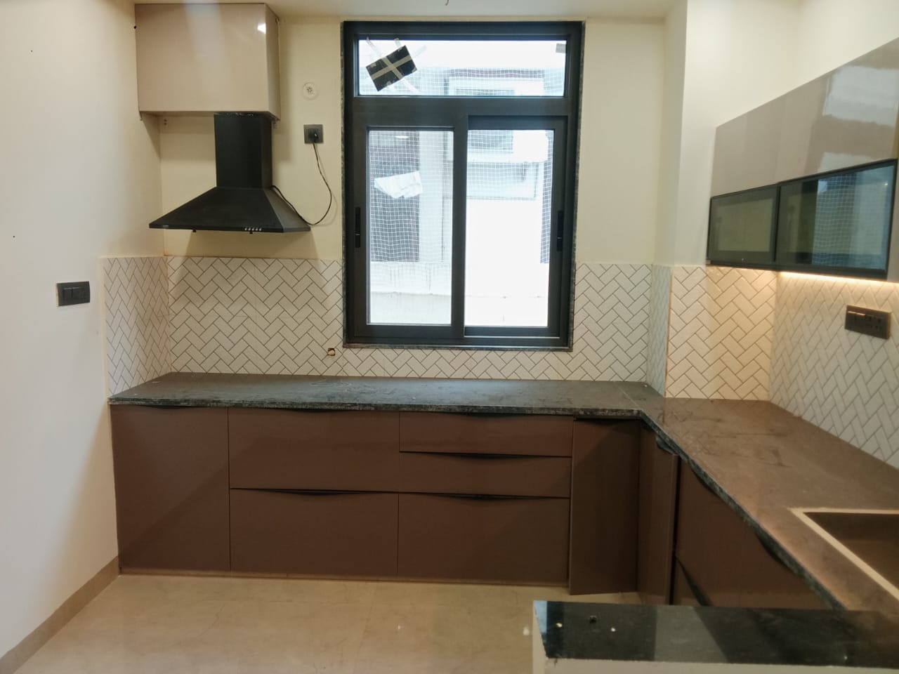 Kitchen, raja park 3 Bedroom 1500 Sq.Ft. Apartment In Raja Park Jaipur 9082960