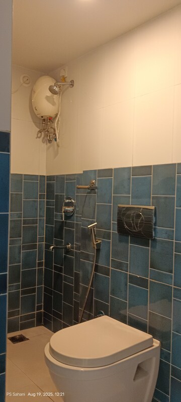 Bathroom in 3 BHK Apartment at Lodha Amara, Kolshet Road – for Rent