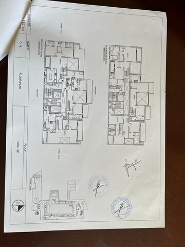 Floor Plan in 3.5 BHK Apartment at M3M Golf Estate, Sector 65 – for Rent