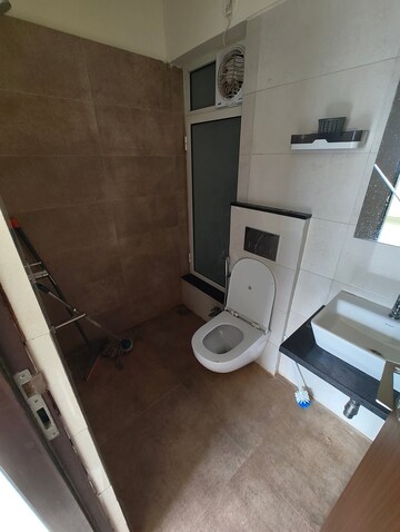 Bathroom in 2 BHK Apartment at Omkar Signet, Malad East – for Rent