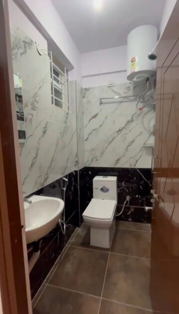 Bathroom in 2 BHK Builder Floor at Btm Layout 1 – for Rent