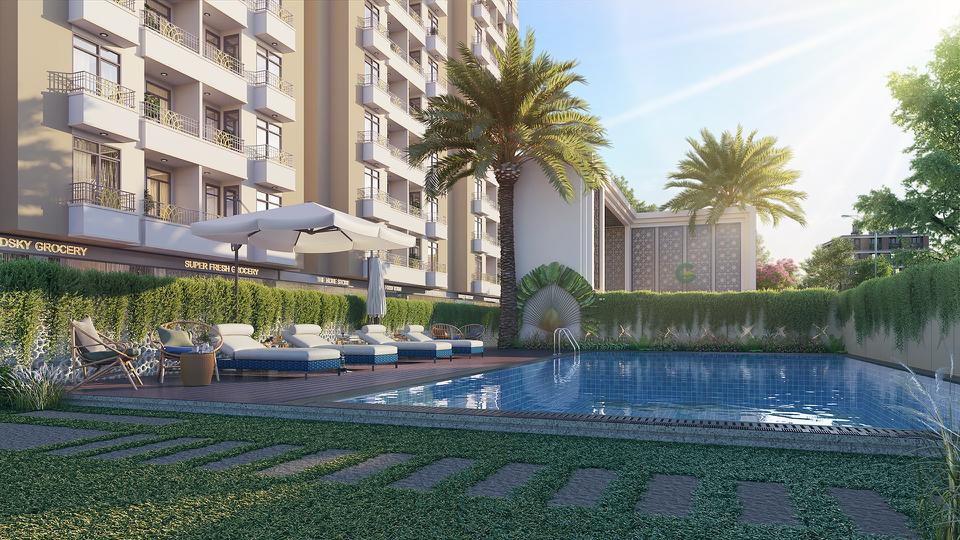 2 BHK 624 Sq.Ft. Apartment in The Century Garden