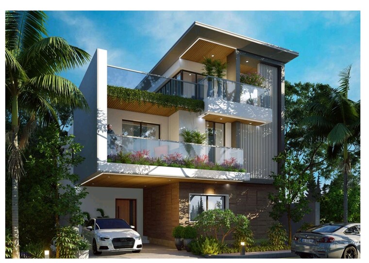 Exterior View, aaditri-empire-royal-villas 4 Bedroom 3200 Sq.Ft. Villa In Velmala Hyderabad 9083026