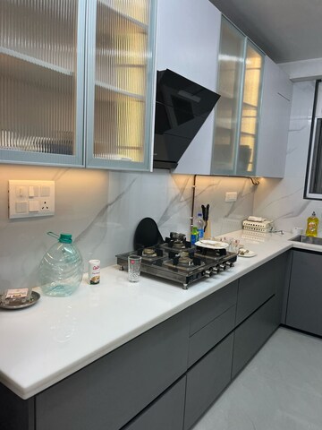 Kitchen in 3 BHK Apartment at Sector 6 Dwarka – for Rent
