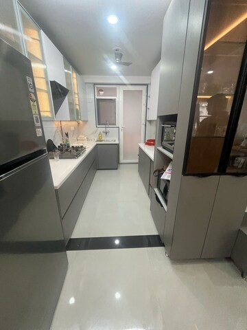 Kitchen in 3 BHK Apartment at Sector 6 Dwarka – for Rent