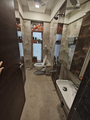 Bathroom in 2 BHK Apartment at Shiv Parvati CHS Borivali West, Borivali West – for Rent