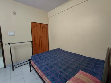 Bedroom in 1 BHK Apartment at Kumar Samruddhi Society, Vishrantwadi – for Rent