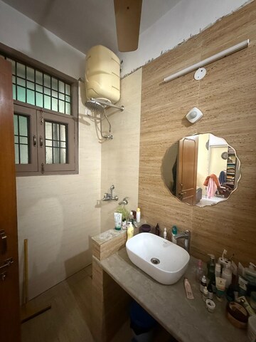 Bathroom in 3 BHK Builder Floor at US Pine Homes, Dhakoli – for Sale