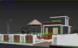 2.5 BHK Independent House – Exterior View View at Uttam Shyamashish Park, Ajmer Road - for Sale