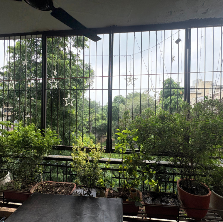 Balcony, lajpat nagar 2 Bedroom 900 Sq.Ft. Apartment In Lajpat Nagar Delhi 9083357