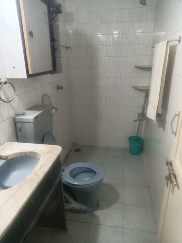 Bathroom in 2 BHK Apartment at Naiknavare Chaitraban Residency, Aundh – for Rent