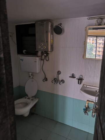 Bathroom in 2 BHK Apartment at Borivali West – for Rent