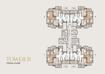 Master Plan in 3 BHK Apartment at Amrapali Dream Valley, Tech Zone 4 Greater Noida – for Sale