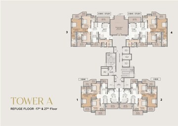 Master Plan in 3 BHK Apartment at Amrapali Dream Valley, Tech Zone 4 Greater Noida – for Sale