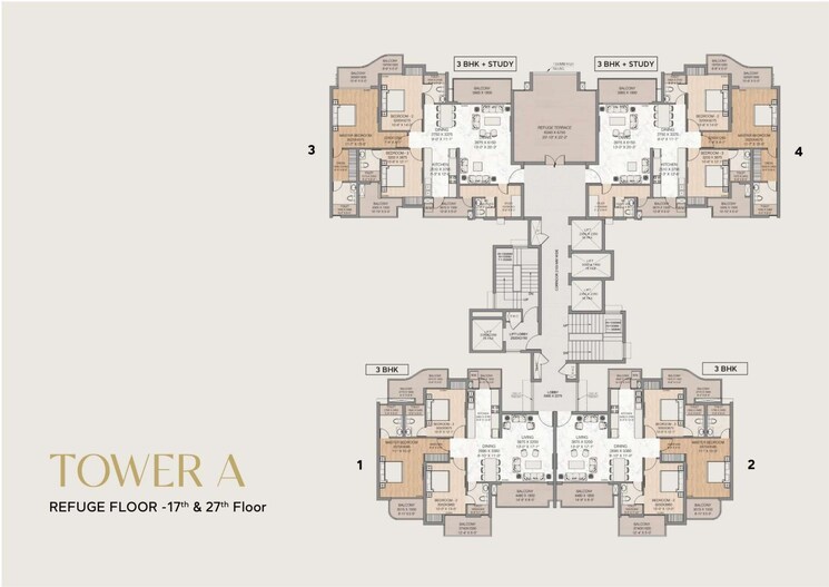 Master Plan, amrapali-dream-valley 3 Bedroom 1932 Sq.Ft. Apartment In Tech Zone 4 Greater Noida Greater Noida 9083370