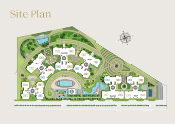 Master Plan in 3 BHK Apartment at Amrapali Dream Valley, Tech Zone 4 Greater Noida – for Sale