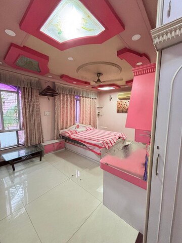 Bathroom in 3 BHK Apartment at Bhosale Nagar – for Rent