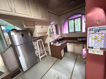 Kitchen in 3 BHK Apartment at Bhosale Nagar – for Rent