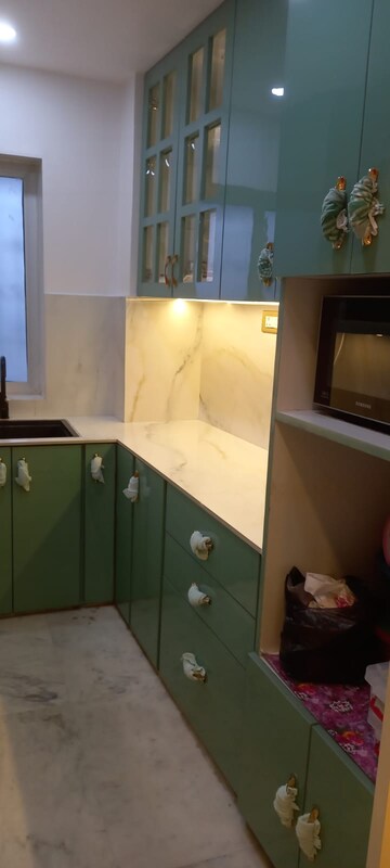 Kitchen in 3 BHK Apartment at New Alipore – for Sale