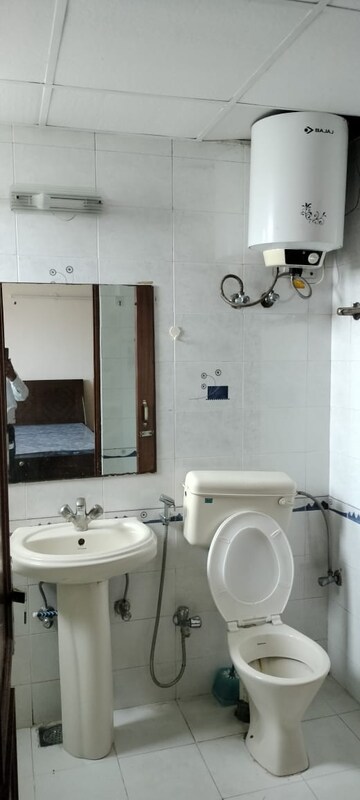 Bathroom in 3 BHK Apartment at Ganpati Apartments Gurgaon, Sector 56 – for Rent