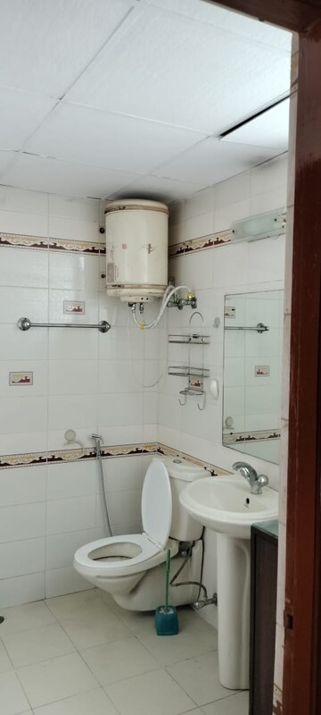 Bathroom in 3 BHK Apartment at Ganpati Apartments Gurgaon, Sector 56 – for Rent