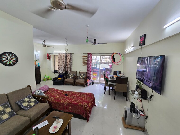 Living Room, mirchandani-palms 2 Bedroom 1150 Sq.Ft. Apartment In Rahatani Pune 9083412