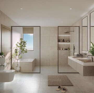 Bathroom in 4 BHK Apartment at Lohia Jain The Reserve, Koregaon Park Annexe – for Sale