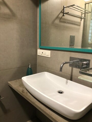 Bathroom in 2 BHK Apartment at Dheeraj Darshan, Jogeshwari East – for Rent