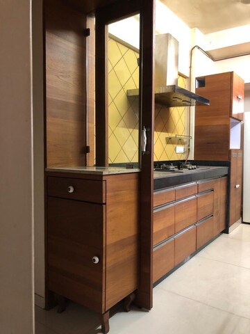 Kitchen in 2 BHK Apartment at Dheeraj Darshan, Jogeshwari East – for Rent