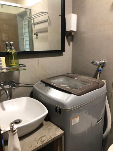 Attached Bathroom in 2 BHK Apartment at Dheeraj Darshan, Jogeshwari East – for Rent