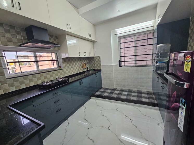 Kitchen, v-classic 3 Bedroom 1586 Sq.Ft. Apartment In Ramamurthy Nagar Bangalore 9083499