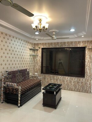 Living Room in 1 BHK Apartment at Saki Vihar Apartment, Sakinaka – for Rent