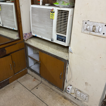 Kitchen in 2 BHK Builder Floor at Khirki Extension – for Rent