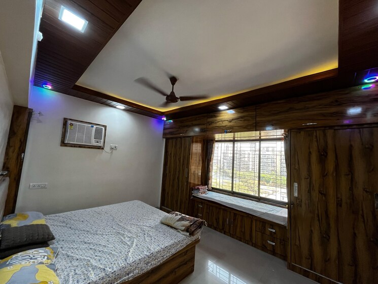 Bedroom, asian-dream-heights 2 Bedroom 1250 Sq.Ft. Apartment In Kharghar Navi Mumbai 9083569