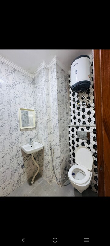 Bathroom in 2 BHK Builder Floor at Saket – for Rent