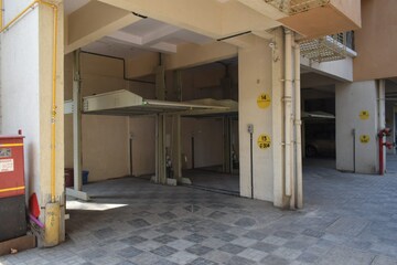 Building Lobby in 2 BHK Apartment at Omkara Unchai, Borivali West – for Sale