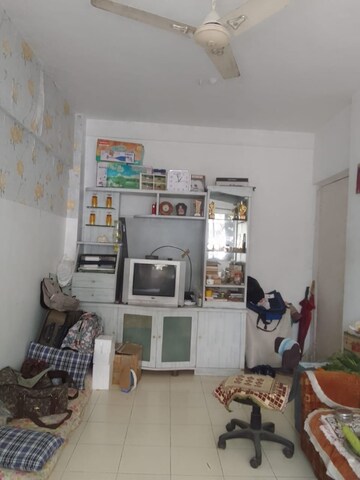 Living Room in 1 BHK Apartment at Raj Satyam CHS, Dahisar East – for Rent