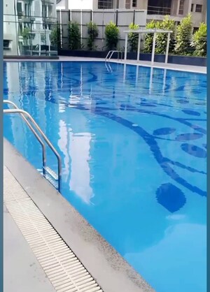 Swimming Pool in 2.5 BHK Apartment at L&T Raintree Boulevard, Hebbal – for Sale