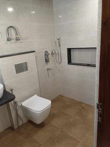 Bathroom in 3 BHK Apartment at Sector 19 Dwarka – for Rent