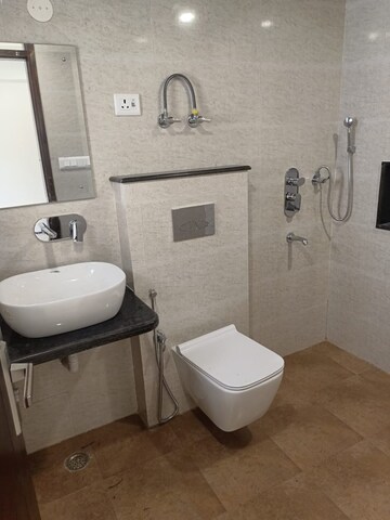 Bathroom in 3 BHK Apartment at Sector 19 Dwarka – for Rent