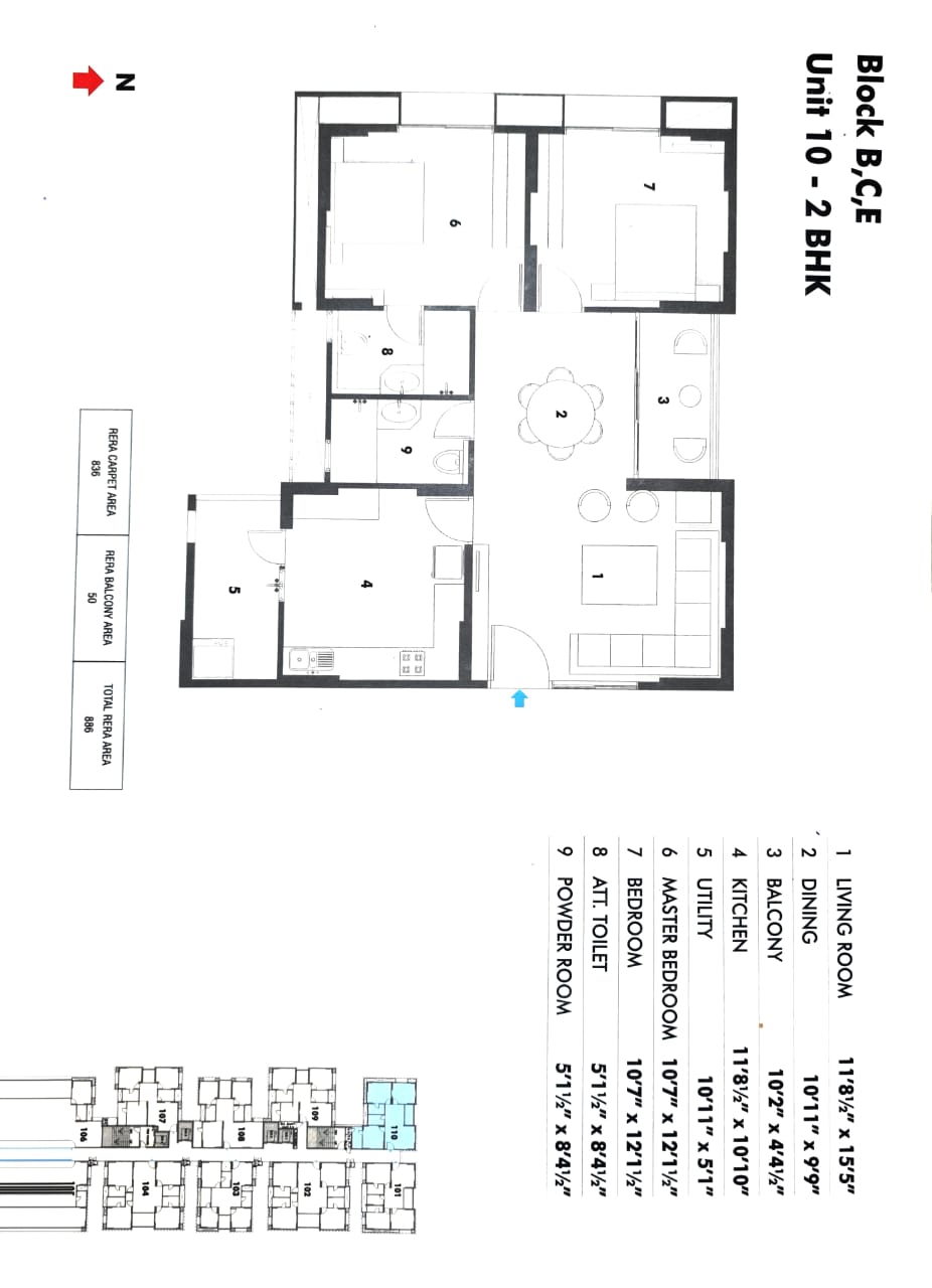 2 BHK Apartment For Sale in Pacifica Hill Crest