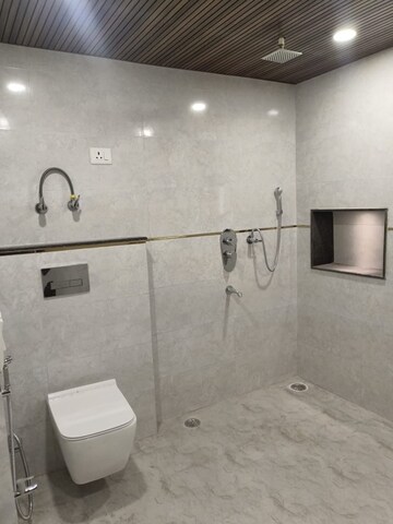 Bathroom in 3 BHK Apartment at Sector 19 Dwarka – for Rent
