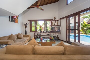 Living Room in 5 BHK Villa at Subishis Town Centre, Mokila – for Sale