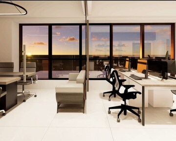 Team Area in  Office Space at Thaltej Shilaj Road – for Rent