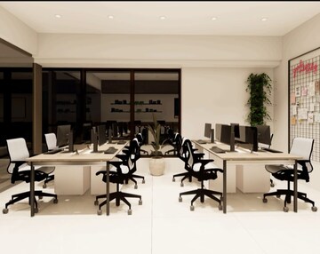 Team Area in  Office Space at Thaltej Shilaj Road – for Rent
