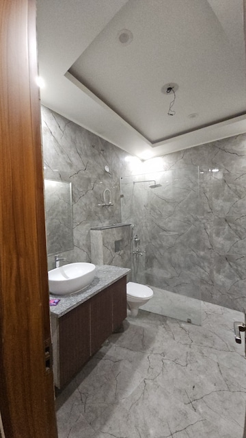Bathroom in 3 BHK Independent House at RWA Apartments Sector 45, Sector 45 – for Rent
