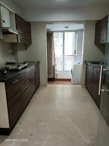 Kitchen in 4 BHK Apartment at L Nagpal Bhagwanti Heights, Khar West – for Rent
