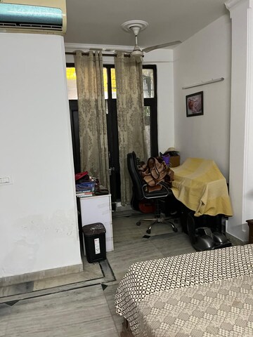 Bedroom in 3 BHK Builder Floor at Ansal Sushant Lok I, Sector 43 – for Rent