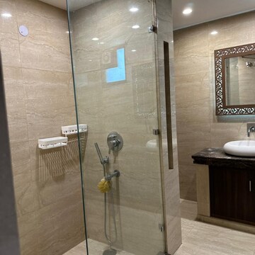 Bathroom in 4 BHK Independent House at Dlf Phase I – for Rent